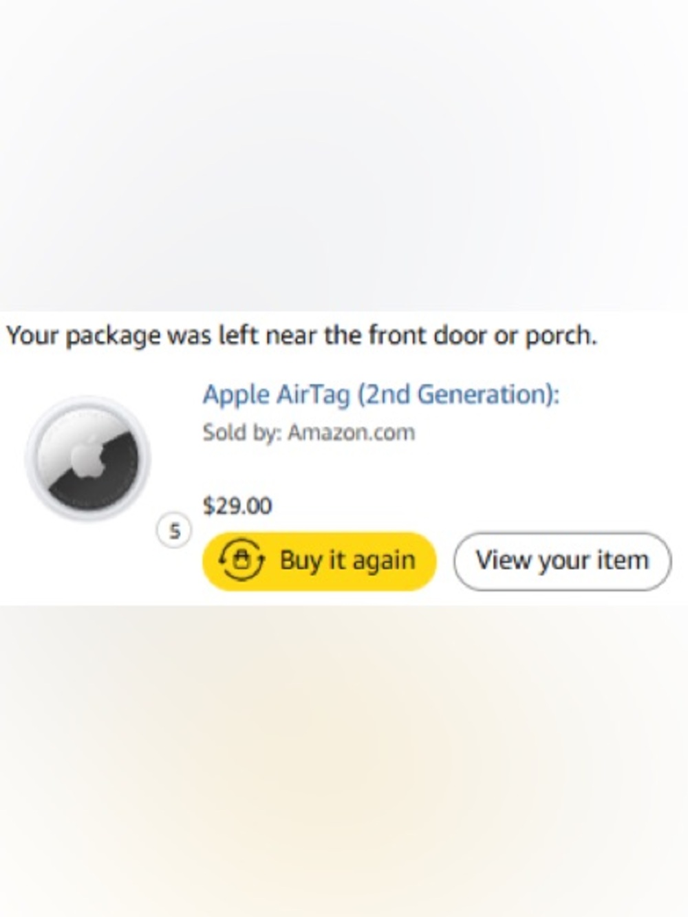 PRICE FIRM Apple AirTag (2nd Gen) Tracker for Keys/Wallet/etc Locator w/ Sound - Picture 3 of 8